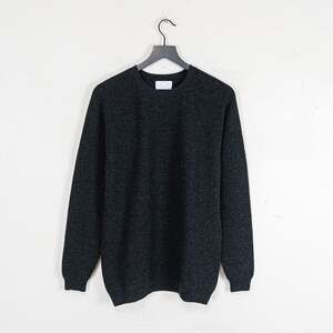 OLIVER CHARLES Merino Khullu All Season Crew Neck Sweater Charcoal